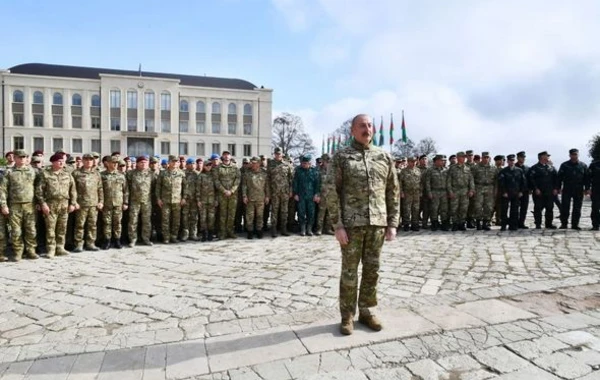 Ильхам Алиев выступил перед военнослужащими в Шуше - ОБНОВЛЕНО + ВИДЕО