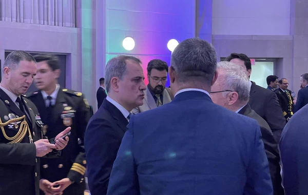 Ceyhun Bayramov Vaşinqtonda keçirilən üçtərəfli görüşdə müzakirə olunan məsələləri açıqlayıb - FOTO