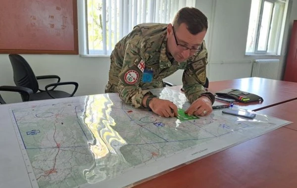 Военнослужащие Азербайджана, Турции и Грузии отработали защиту трубопровода Баку - Тбилиси - Джейхан - ФОТО