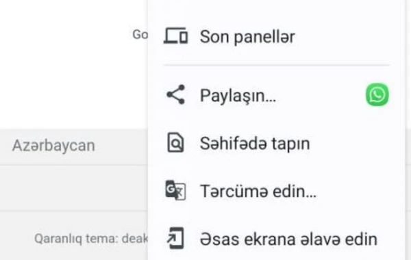 Brauzerin sayt datasını necə təmizləmək olar? - FOTO