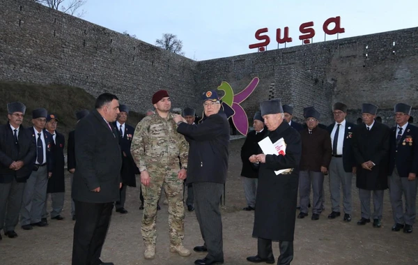 Türk qazilər Şuşanı ziyarət ediblər