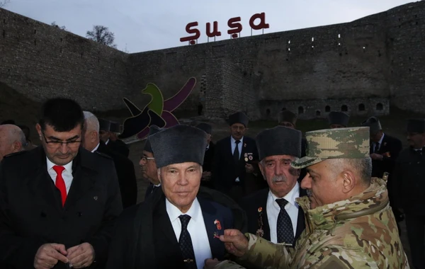 Türk qazilər Şuşanı ziyarət ediblər