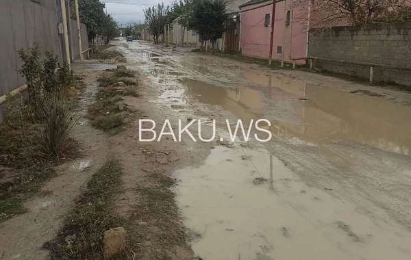 Bu yolla sakinlər necə gəlib-getsin? - Sabunçuda acınacaqlı MƏNZƏRƏ - FOTO