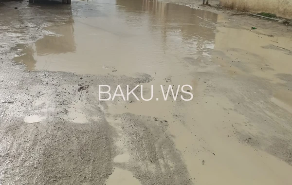 Bu yolla sakinlər necə gəlib-getsin? - Sabunçuda acınacaqlı MƏNZƏRƏ - FOTO