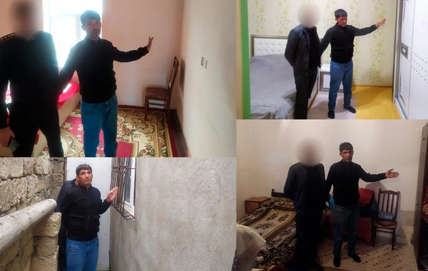 50 evdən oğurluq edən kişi getdiyi evdə şəxsiyyət vəsiqəsini düşürdü - FOTO/VİDEO