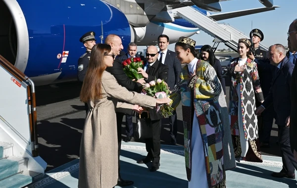 Azərbaycan Prezidenti İlham Əliyev Özbəkistana səfərə gedib