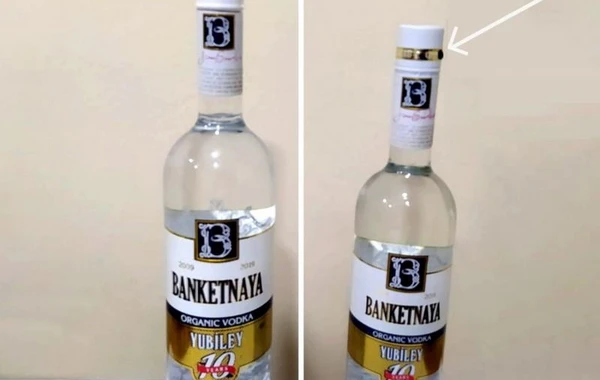 Bu restoranda saxta alkoqollu içkilər aşkarlanıb - FOTO