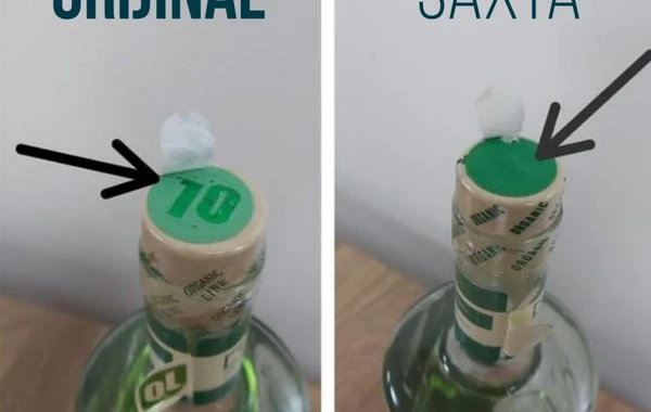 Bu restoranda saxta alkoqollu içkilər aşkarlanıb - FOTO