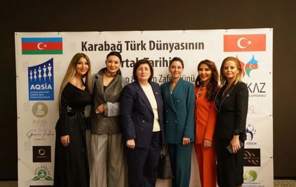 Türk dünyasının qadın sahibkarları 8 Noyabr Azərbaycanın Zəfər Günündə İstanbulda bir araya gəldilər - FOTO
