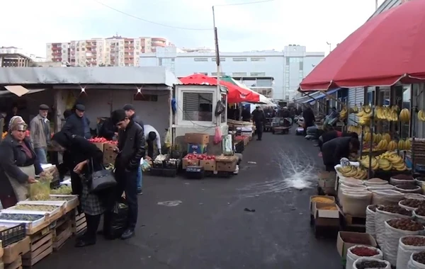 “8-ci km Bazarı”nda ciddi pozuntular aşkarlandı - FOTO/VİDEO