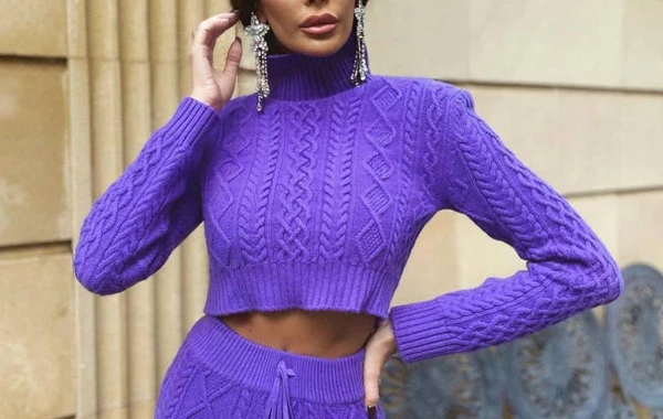 Özge Ulusoy Bakıya gəlib - FOTO