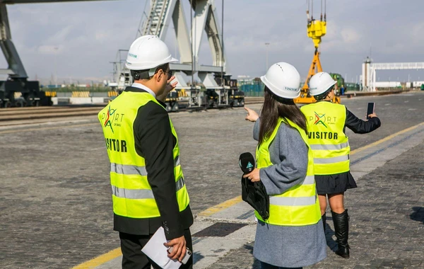 Bakı Limanında media nümayəndələri üçün növbəti sahəvi jurnalistika təlimi keçirilib - FOTO