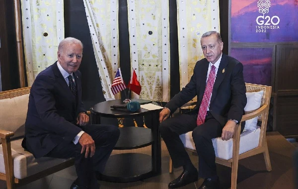 Türkiyə və ABŞ prezidentlərinin görüşü başlayıb - FOTO/VİDEO