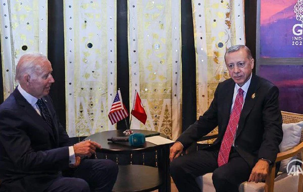 Türkiyə və ABŞ prezidentlərinin görüşü başlayıb - FOTO/VİDEO