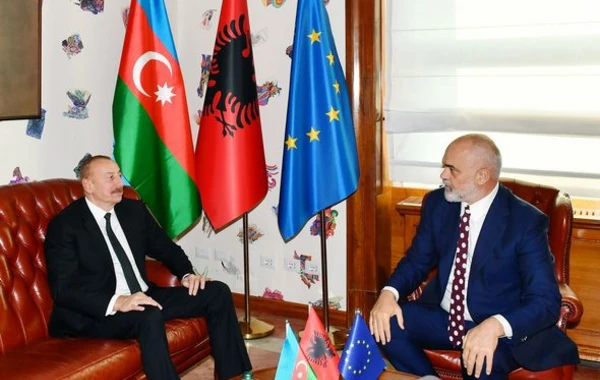 Состоялась встреча Президента Азербайджана с премьер-министром Албании один на один - ФОТО