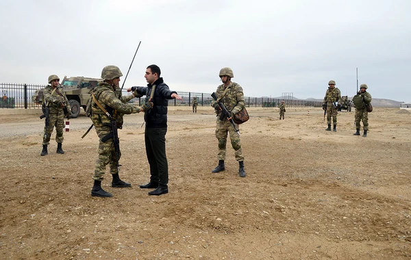 Azərbaycan Ordusunda nümunəvi tabor taktiki təlimi keçirilib - FOTO/VİDEO
