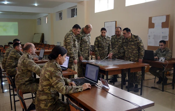 Azərbaycan Ordusunda nümunəvi tabor taktiki təlimi keçirilib - FOTO/VİDEO