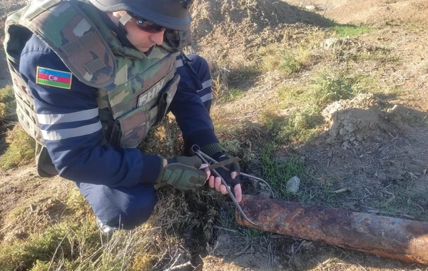 Xızıda raket mərmisi tapılıb - FOTO/VİDEO