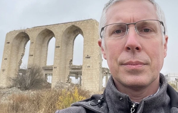 Britaniya səfiri Ağdamdan paylaşım etdi - FOTO