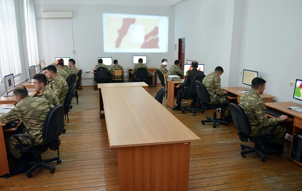 Hərbi hissələrin komanda-qərargah təlimləri keçirilir - FOTO