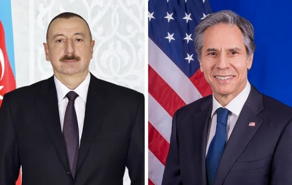 ABŞ dövlət katibi Prezident İlham Əliyevə zəng edib