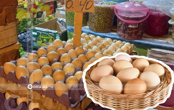 В Азербайджане подорожали яйца - ФОТО