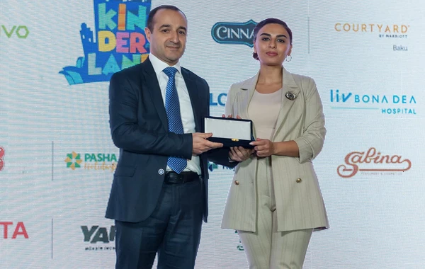 Azərbaycanın ilk təhsilyönümlü əyləncə mərkəzi Kinderland 1 yaşını qeyd etdi - FOTO