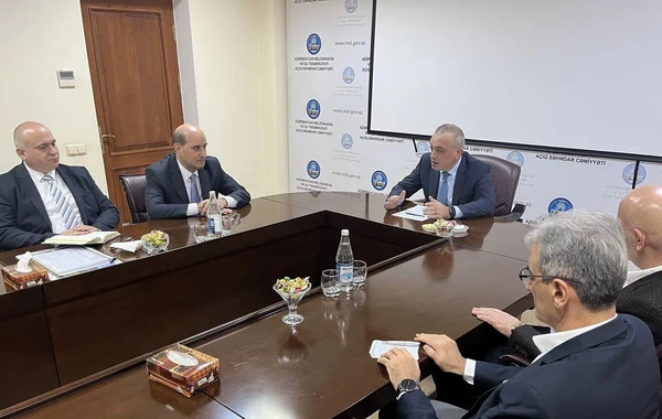 Zabuxçay su anbarının tikintisinə dair müqavilələr imzalanıb - FOTO