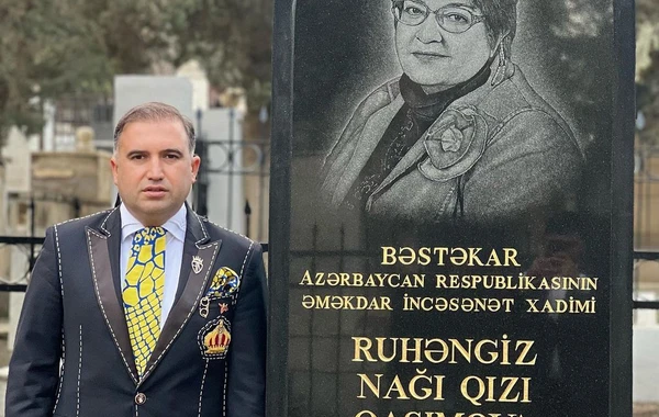 Ruhəngiz Qasımovanın məzarının GÖRÜNTÜLƏRİ - FOTO