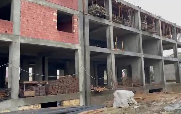 Bir sıra binaların tikintisi dayandırılıb - FOTO/VİDEO