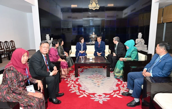 Sahibə Qafarova Kambocaya səfər edib - FOTO