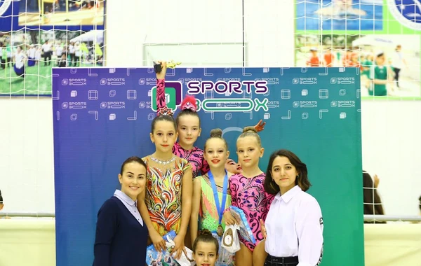 Bakıda 5 klubun 225 gimnastının iştirakı ilə yarış keçirilib - FOTO