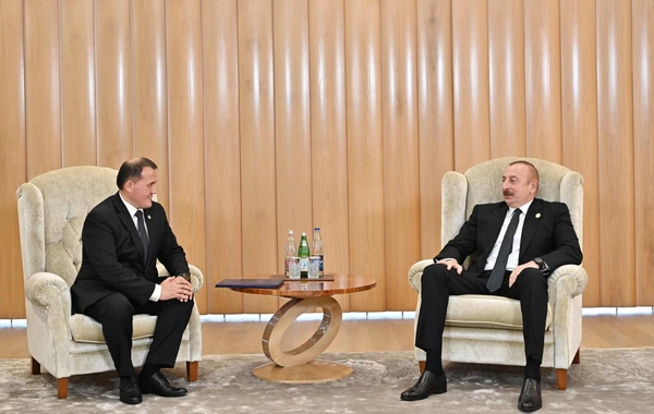 İlham Əliyev Aktam Xaitovu qəbul edib - FOTO