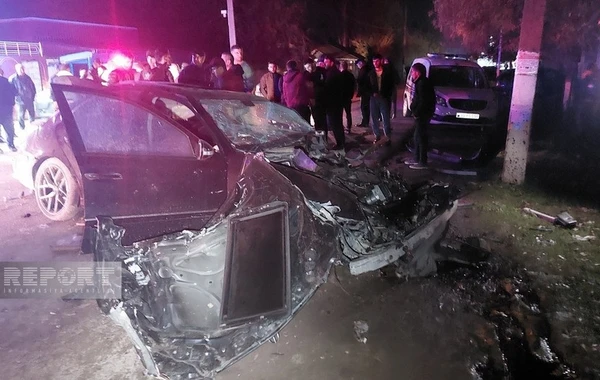 Lənkəranda avtomobillər toqquşdu, 4 nəfər xəsarət aldı - FOTO