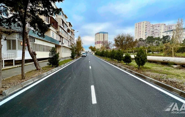 Bakının Cavanşir küçəsi təmir edilib - FOTO/VİDEO