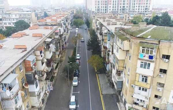 Bakının Tofiq Abbasov küçəsi təmir edilib - FOTO