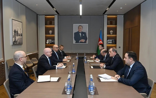 Ceyhun Bayramov ABŞ rəsmisi ilə Ermənistanla sülh müqaviləsini müzakirə edib - FOTO