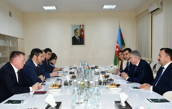 Sumqayıt Kimya Sənaye Parkında Tatarıstan nümayəndə heyəti ilə görüş keçirilib - FOTO