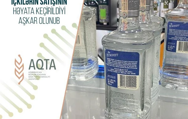 “Wine House”da saxta araq məhsulları aşkar edilib - FOTO