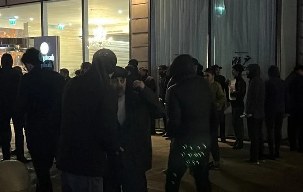 Bakıda anti-Türkiyə filminin nümayişinin planlaşdırılmasına görə etiraz aksiyası keçirilib - FOTO/VİDEO
