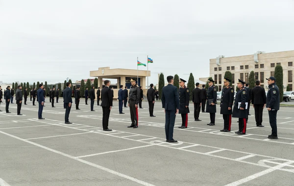 Daha 30 veteran və 1 şəhid ailəsinin üzvü polis orqanlarında xidmətə qəbul olunub - FOTO