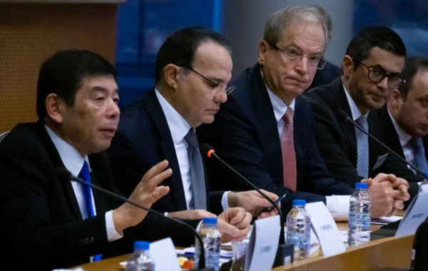 Рашад Набиев проинформировал членов Европарламента о Зангезурском коридоре - ФОТО