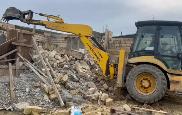 Qanunsuz tikintilərin qarşısı alınıb - FOTO/VİDEO
