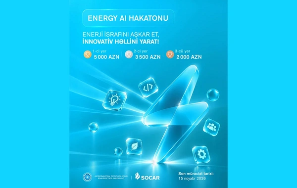 Energetika Nazirliyi və SOCAR Energy & AI hakatonu təşkil edir