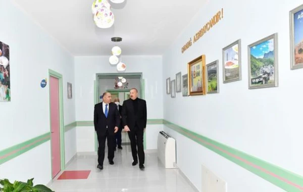 Состоялось открытие яслей-детсада, построенного в Огузе по инициативе Фонда Гейдара Алиева - ОБНОВЛЕНО + ФОТО