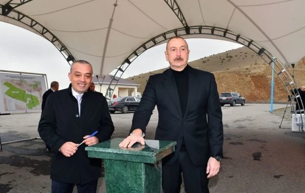 Введены в эксплуатацию установки, обеспечивающие оросительной водой агропарк "Шеки-Огуз" - ОБНОВЛЕНО + ФОТО