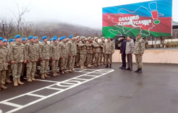 На освобожденных территориях проведены встречи с военнослужащими - ФОТО