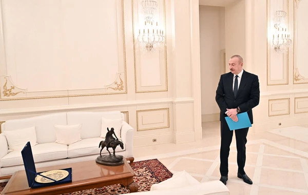 Prezident İlham Əliyev Dağıstanın rəhbərini qəbul edib - YENİLƏNİB