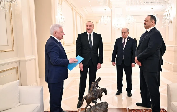 Prezident İlham Əliyev Dağıstanın rəhbərini qəbul edib - YENİLƏNİB