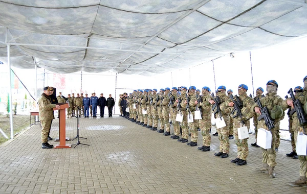 "Qardaş yumruğu" təliminin şəxsi heyəti təltif olunub - FOTO/VİDEO